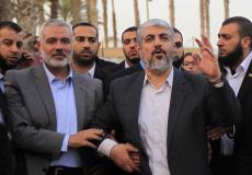 خالد مشعل واسماعيل هنية