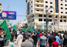 مسيرات حاشدة في غزة نصرة للأقصى ورفضًا لتأجيل الانتخابات