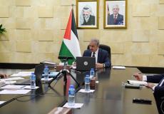 جلسة مجلس الوزراء اليوم الإثنين برئاسة محمد اشتية