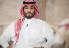 ولي العهد السعودي الأمير محمد بن سلمان أثناء لقائه عبر قناة روتانا الخليجية