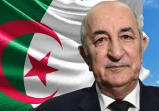 الرئيس الجزائري عبد المجيد تبون