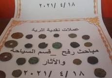 مباحث "السياحة والآثار" تضبط قطعاً أثرية برفح