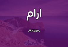 ما معنى إسم آرام