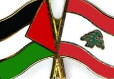 علم فلسطين ولبنان