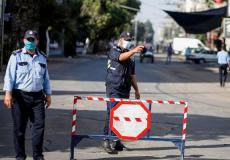 انتشار أمني في قطاع غزة تنفيذاً لقرار الإغلاق