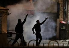 مواجهات بين شبان فلسطينيين وجيش الاحتلال في القدس