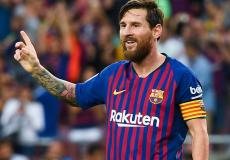 اللاعب الأرجنتيني ليونيل ميسي