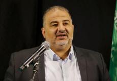 منصور عباس زعيم القائمة العربية الموحدة