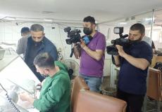 أثناء الجولة على مصانع الذهب و المجوهرات