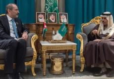 وزير الخارجية السعودي مع الأردني