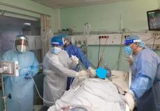 الصحة: علاج حالات كوفيد الحرجة باستخدام تقنية المنظار المستحدثة بمستشفى غزة الأوروبي