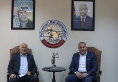 تفاصيل لقاء نقيب المحامين مع جبريل الرجوب بشأن الانتخابات