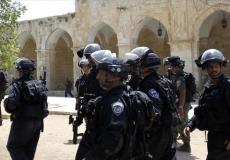 الشرطة الاسرائيلية في الأقصى