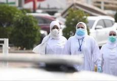 الطواقم الطبية بغزة في ظل كورونا