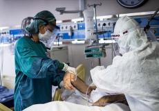 مصاب كورونا-توضيحية