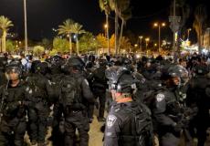 قوات الاحتلال عند باب العامود