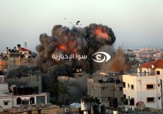 قصف إسرائيلي على غزة