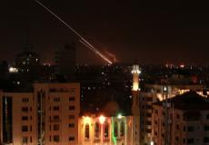 إطلاق صواريخ من غزة