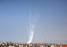 إطلاق صواريخ من غزة