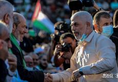 يحيى السنوار يظهر مجددًا في غزة بعد العدوان الإسرائيلي