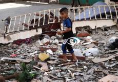 قصف غزة من قبل الطائرات الإسرائيلية