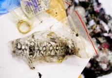 المجوهرات التى العثور عليها