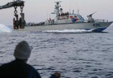 البحرية الإسرائيلية في بحر قطاع غزة - أرشيف