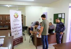 اللجنة القطرية توزع مساعدات
