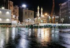 أمطار في المسجد الحرام