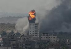 آثار القصف الإسرائيلي على غزة