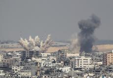 قصف على غزة