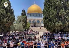 من صلاة الجمعة في المسجد الأقصى