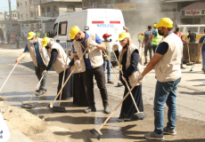 البنك الإسلامي الفلسطيني يشارك في حملة "حنجملها"