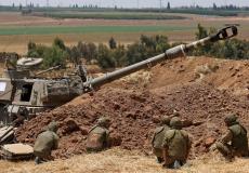 الجيش الإسرائيلي على حدود غزة