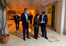 وزيرة الصحة والوفد الأردني