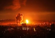 من آثار القصف الإسرائيلي على غزة