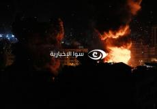 غارات إسرائيلية على شمال مدينة غزة