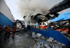 غارة اسرائيلية تستهدف مصنعا شرق غزة