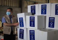 قطر الخيرية والتنمية الاجتماعية تنفذان مشروع طرود غذائية