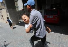 من آثار العدوان الإسرائيلي على غزة