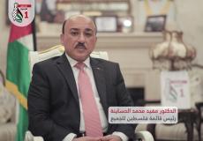 الدكتور مفيد الحساينة رئيس قائمة فلسطين للجميع
