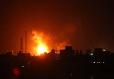 قصف إسرائيلي متواصل على غزة