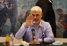 رئيس حركة حماس في قطاع غزة يحيى السنوار