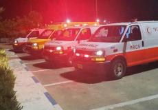 سيارات إسعاف فلسطينية