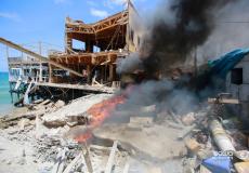 قصف مالديف غزة