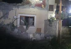 المنزل المستهدف في تل أبيب