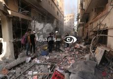 آثار القصف الإسرائيلي على مختلف مناطق قطاع غزة