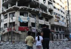 القصف الأخير على غزة