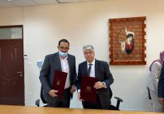 وزير التنمية الاجتماعية أحمد مجدلاني ورئيس سلطة الطاقة ظافر ملحم