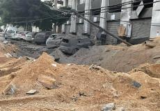 آثار القصف الإسرائيلي على غزة